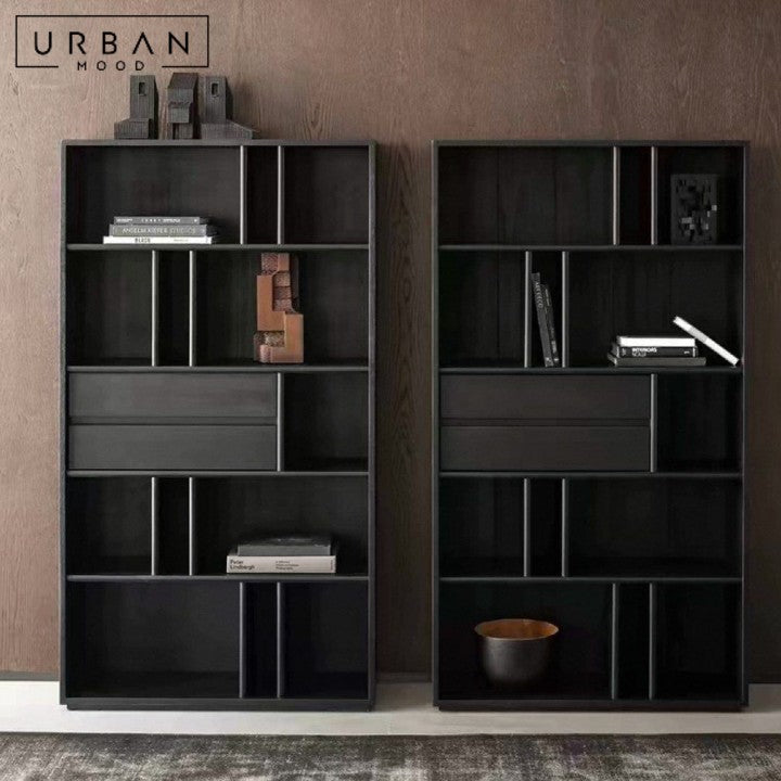 ARAUS Modern Solid Wood Bookshelf