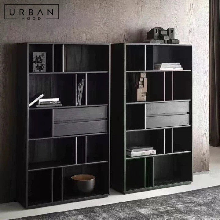 ARAUS Modern Solid Wood Bookshelf