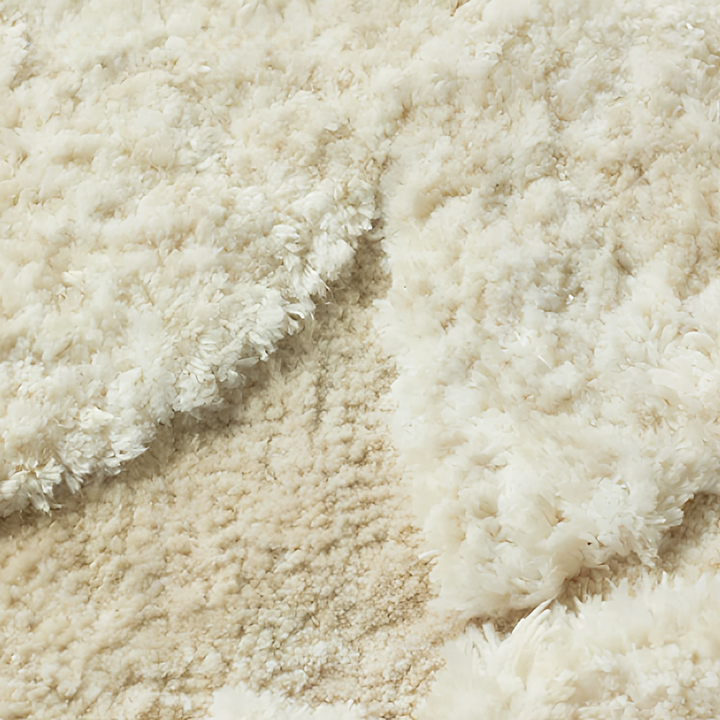 ARCOVA Modern Floral Soft Round Rug - Urban Mood Singapore