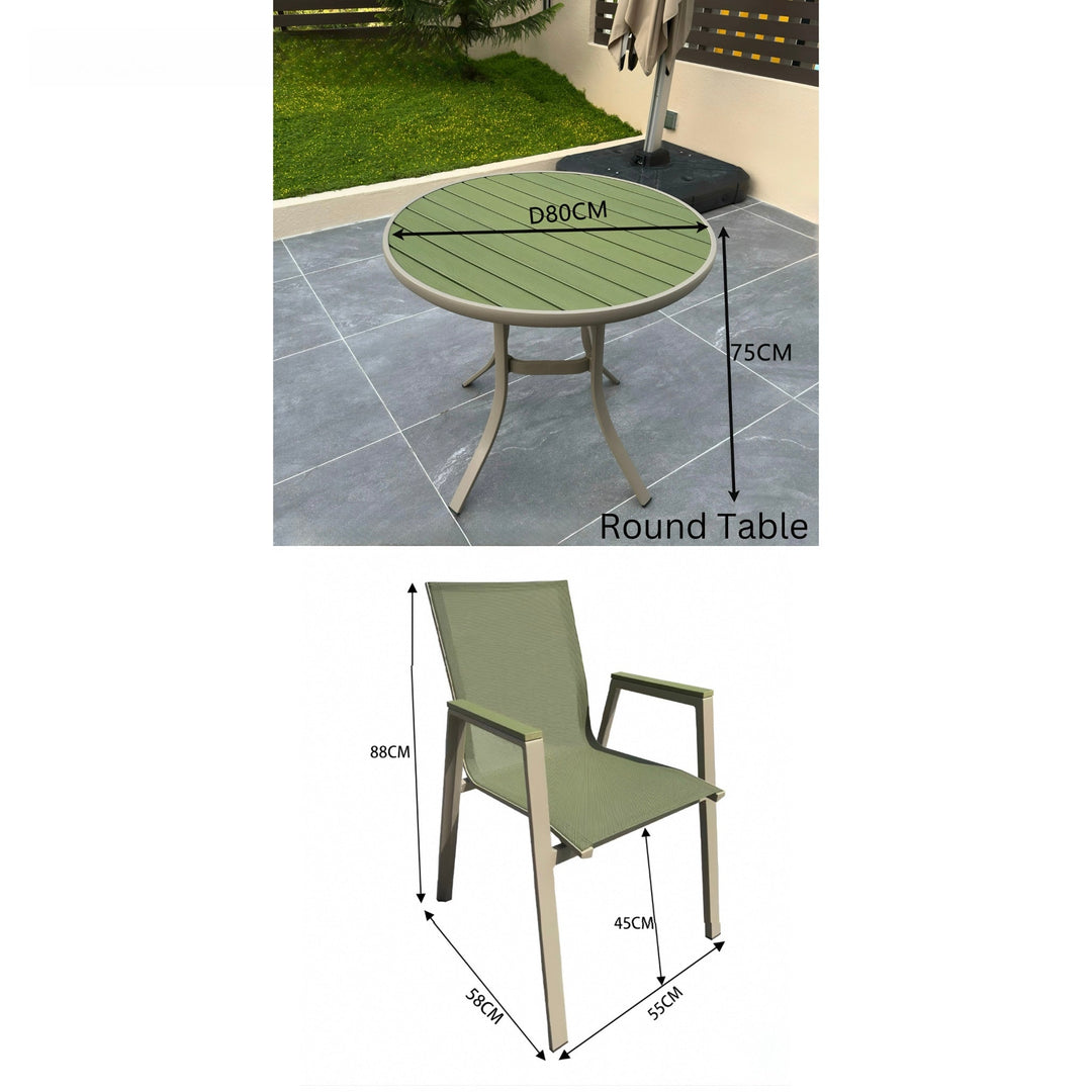 ARCOVEN Modern Outdoor Table and Chairs Set - Urban Mood Singapore