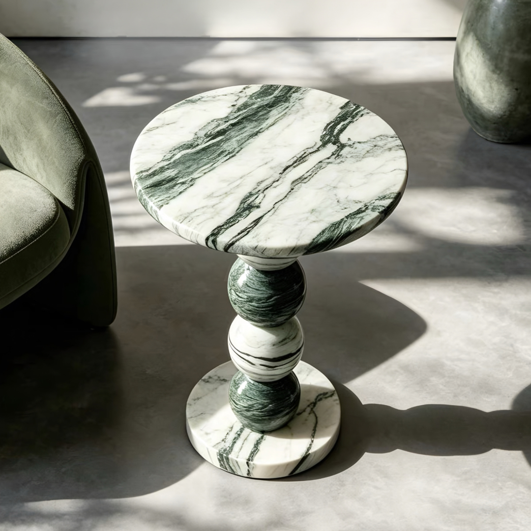 ARDENE Modern Marble Side Table - Urban Mood Singapore
