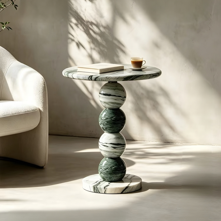 ARDENE Modern Marble Side Table - Urban Mood Singapore
