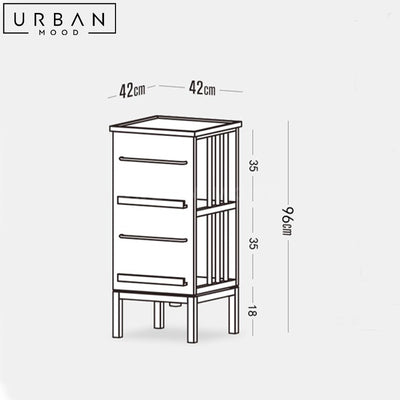 ARDO Japandi Display Shelf