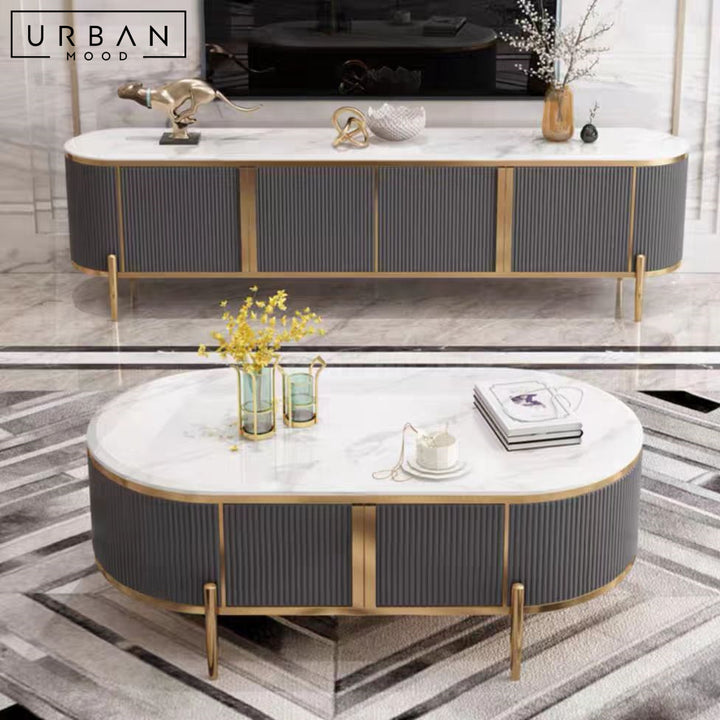 ARIA Modern TV Console & Coffee Table