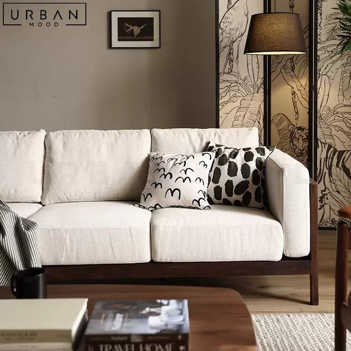 ARIANNA Rustic Fabric Sofa