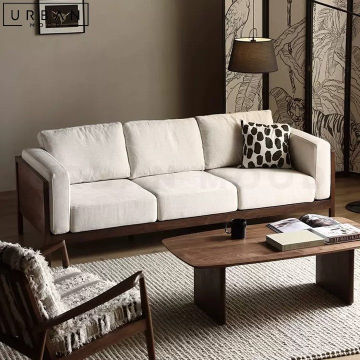 ARIANNA Rustic Fabric Sofa