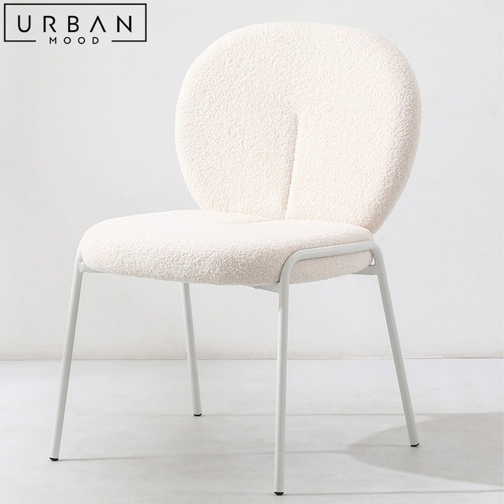 ARINA Modern Boucle Dining Chair