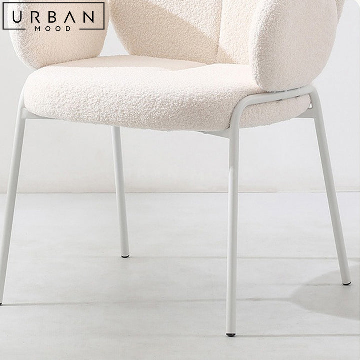 ARINA Modern Boucle Dining Chair