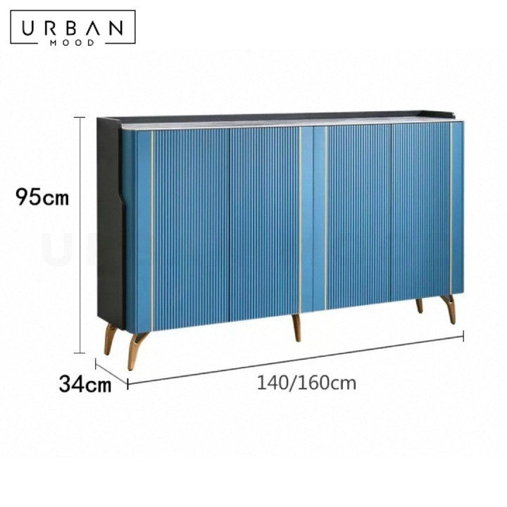 ARRIETA Modern Sintered Stone Shoe Cabinet