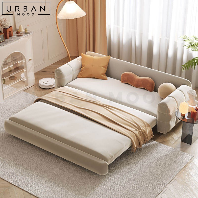 ARVA Modern Velvet Sofa Bed