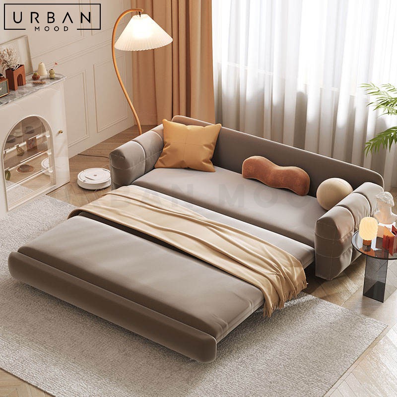 ARVA Modern Velvet Sofa Bed