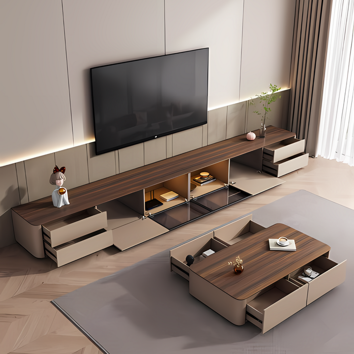 ASHFORT Modern TV Console & Coffee Table - Urban Mood Singapore