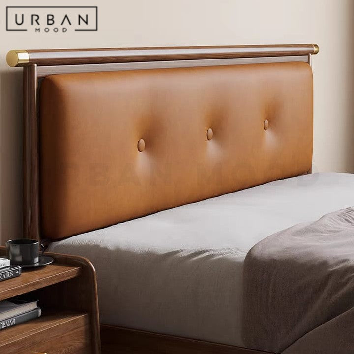 ASHLEIGH Modern Solid Wood Bedframe