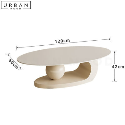 ASHES Modern Sintered Stone Coffee Table