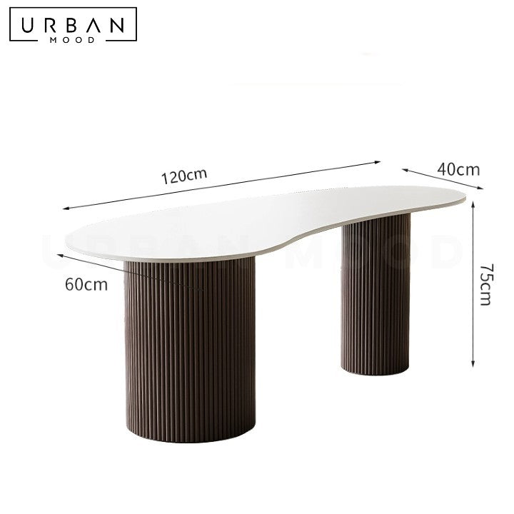 SHAY Modern Sintered Stone Study Table