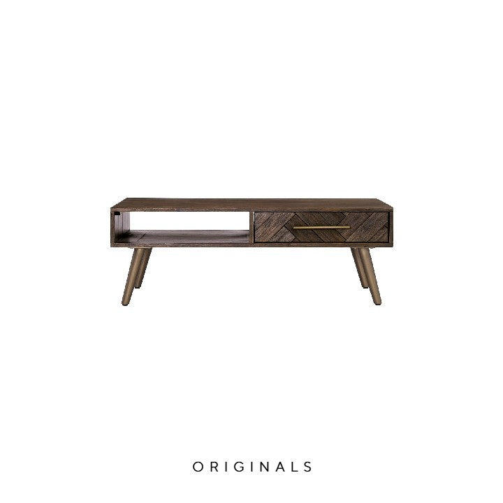 ASHRA Modern Solid Wood Coffee Table