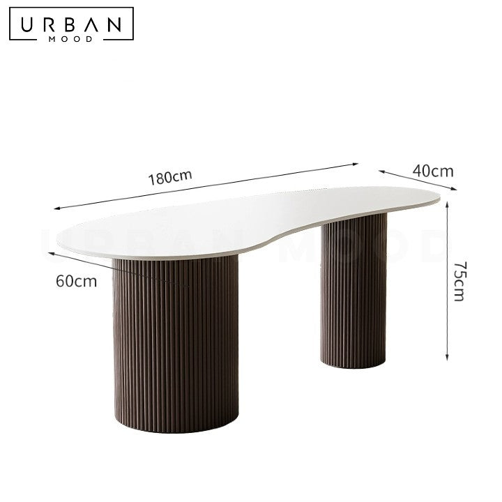 SHAY Modern Sintered Stone Study Table