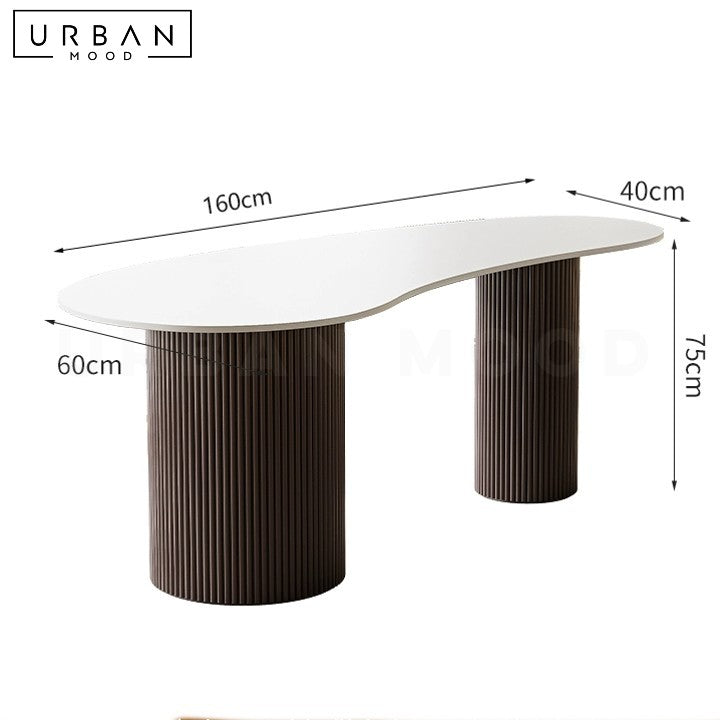 SHAY Modern Sintered Stone Study Table