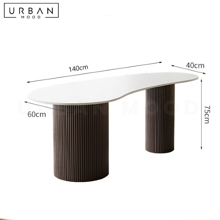 SHAY Modern Sintered Stone Study Table