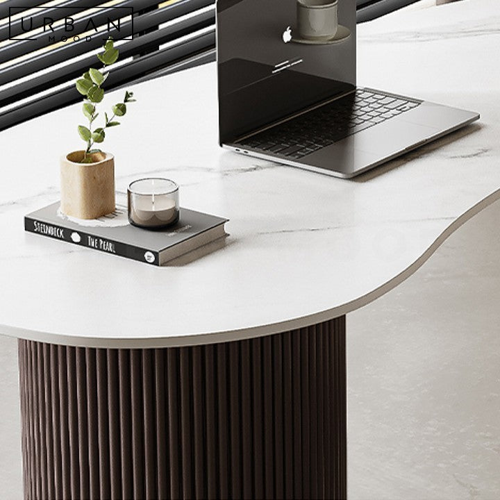 SHAY Modern Sintered Stone Study Table