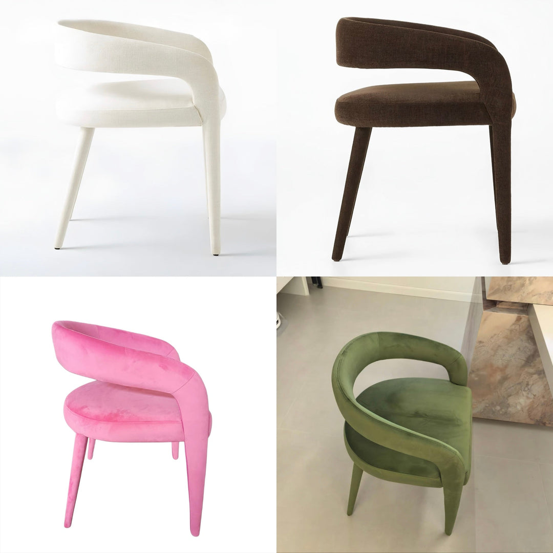 ASTRAVIK Modern Velvet Dining Chair - Urban Mood Singapore