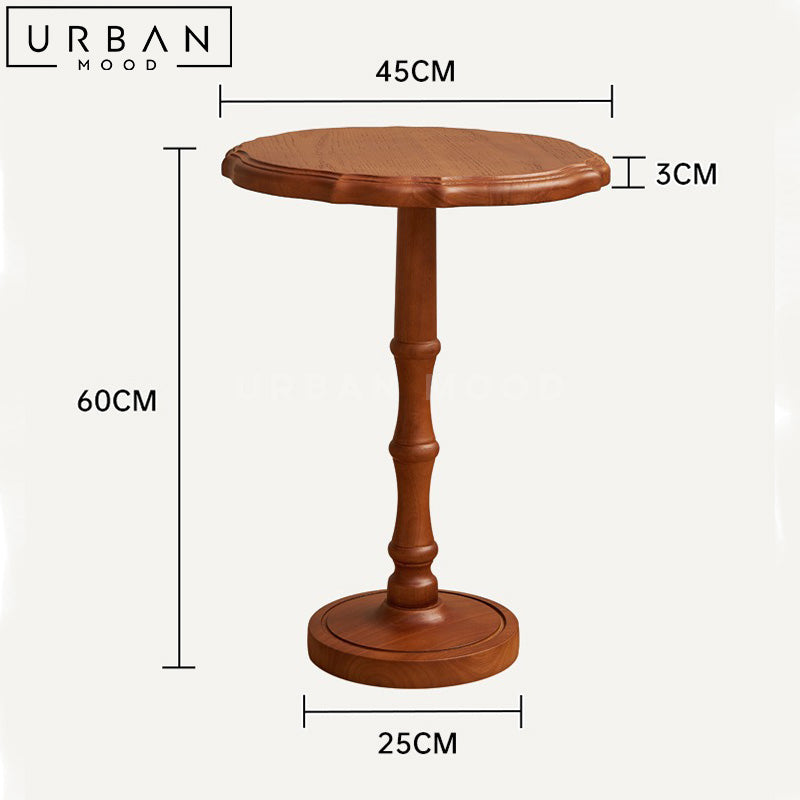 ASWIN Modern Round Side Table