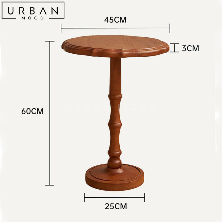 ASWIN Modern Round Side Table
