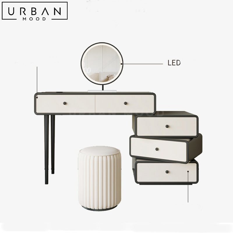 ATON Modern Vanity Table Set