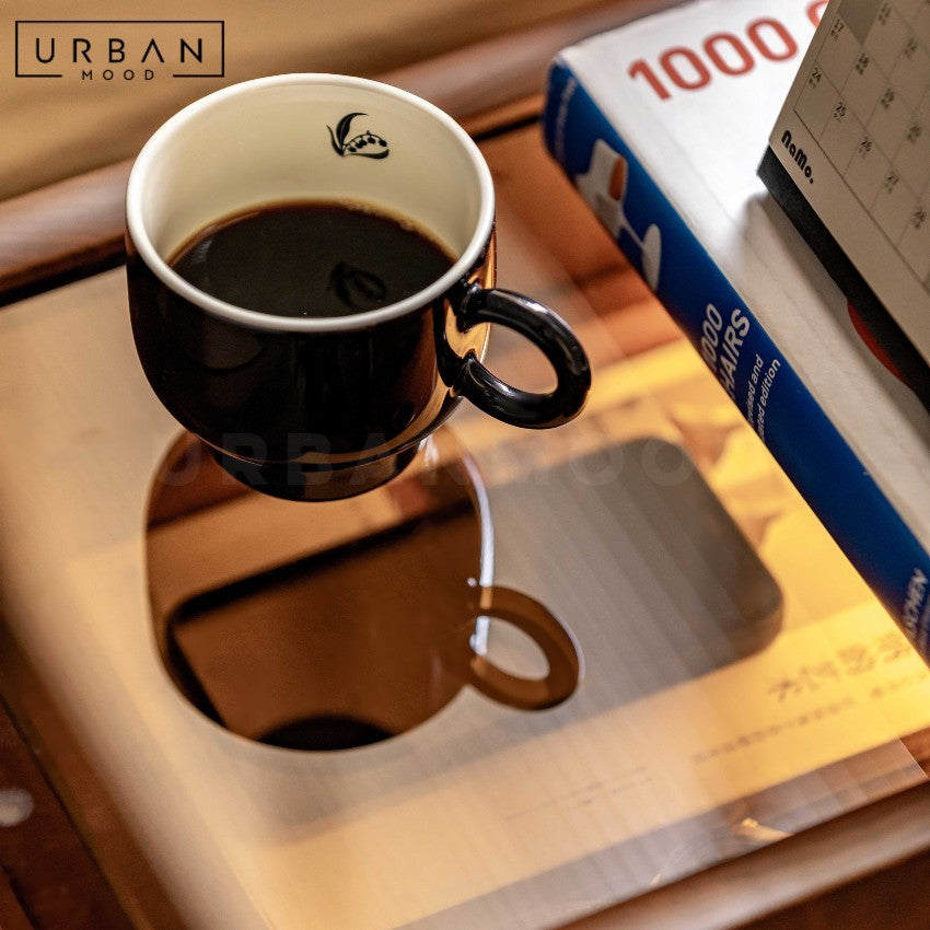 AUBURN Modern Solid Wood Bedside Table