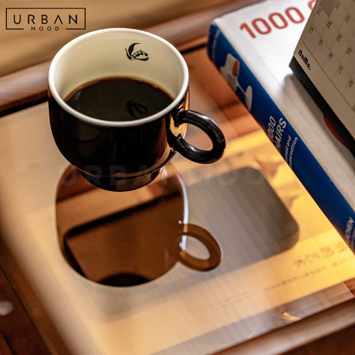 AUBURN Modern Solid Wood Bedside Table