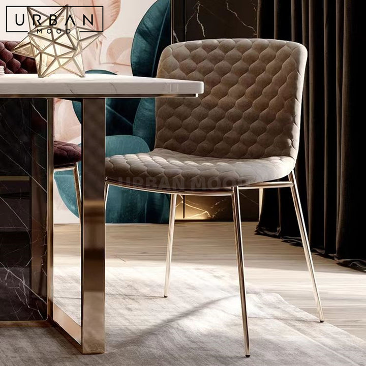 AURAE Modern Velvet Dining Chair