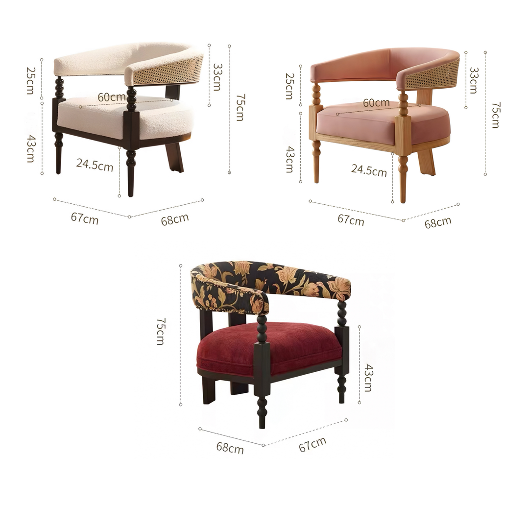 AURELIS Modern Rattan Lounge Chair - Urban Mood Singapore