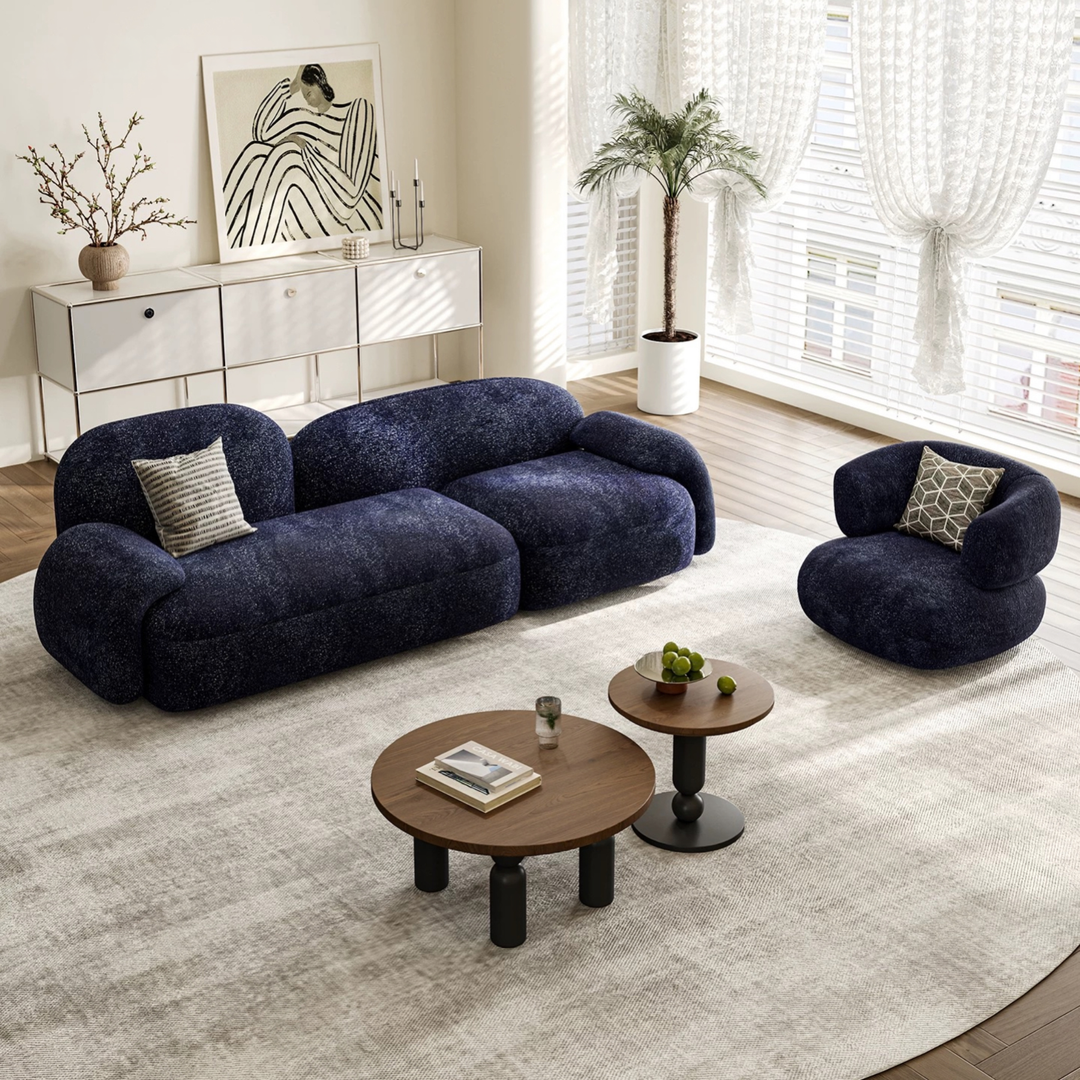 AUREVIA Modern Fabric Sofa - Urban Mood Singapore