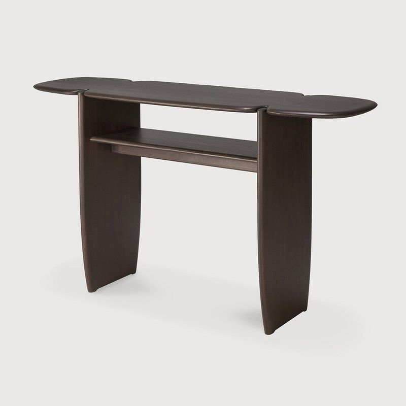 AURION Modern Solid Wood Console Table - Urban Mood Singapore