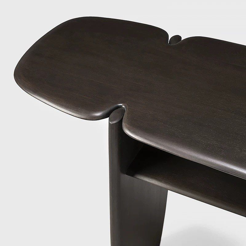 AURION Modern Solid Wood Console Table - Urban Mood Singapore