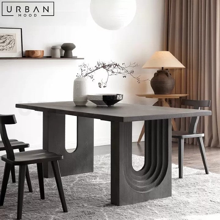 AVALOS Modern Solid Wood Dining Table – Urban Mood