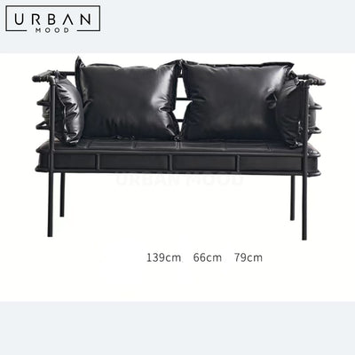 AVANT Industrial Leather Armchair
