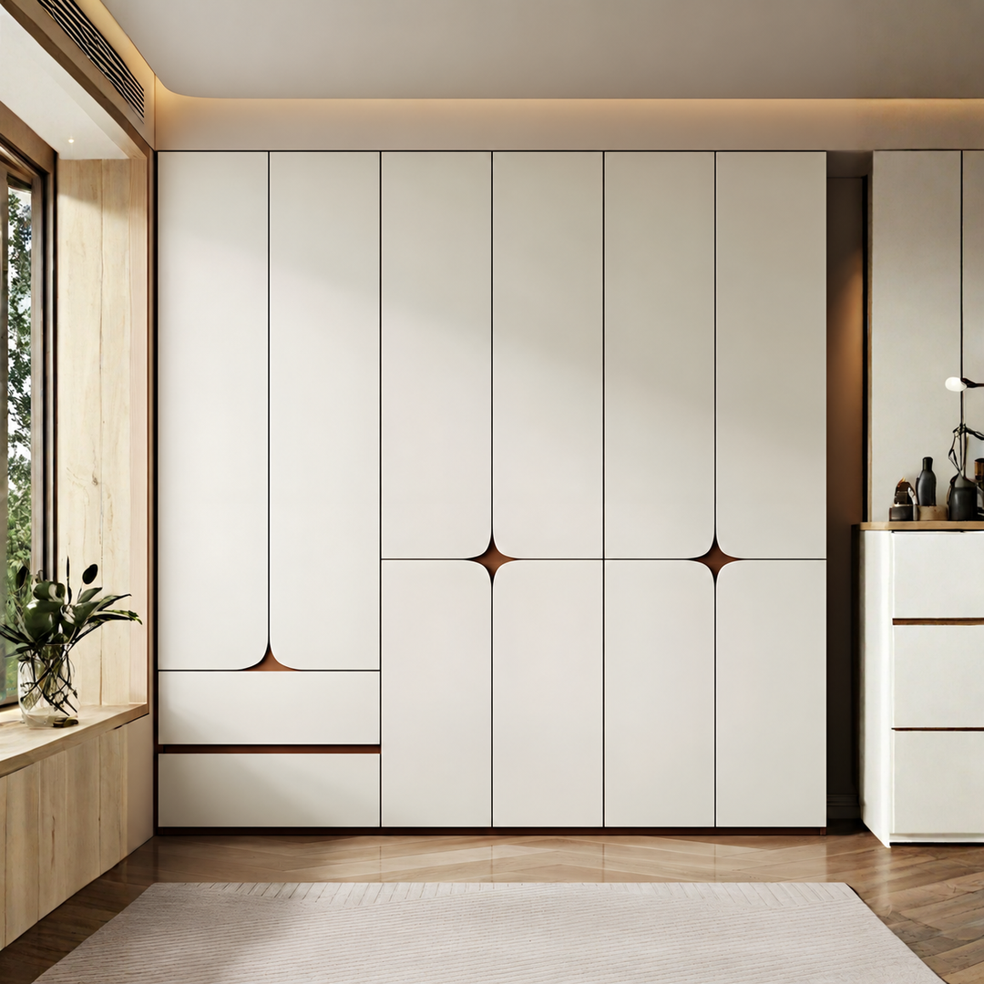 AVIRO Modern Solid Wood Wardrobe - Urban Mood Singapore