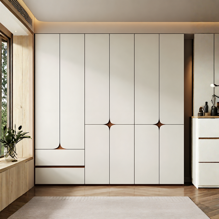 AVIRO Modern Solid Wood Wardrobe - Urban Mood Singapore
