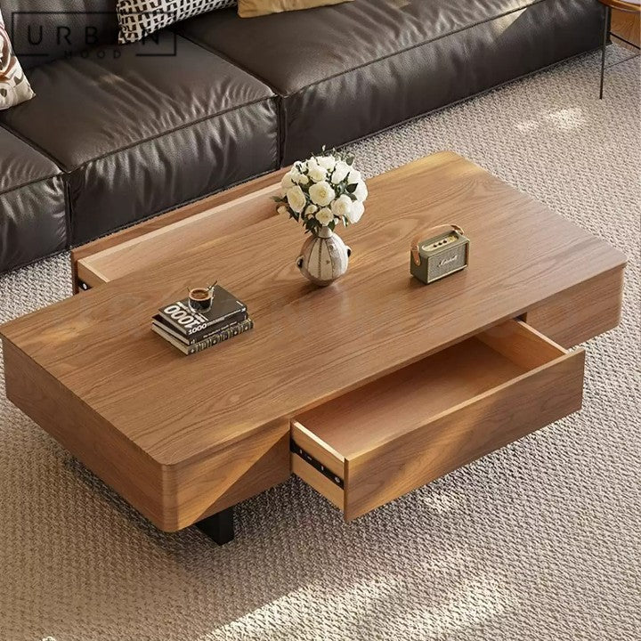 AWAY Modern Solid Wood Coffee Table