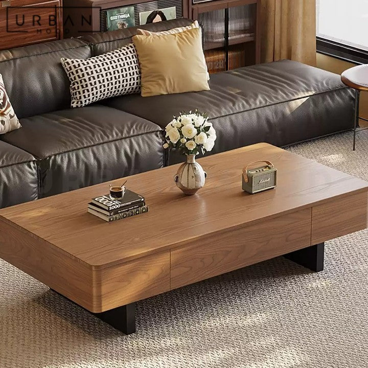 AWAY Modern Solid Wood Coffee Table