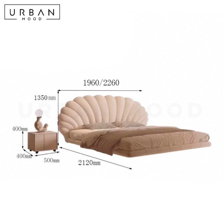 ALASKA Modern Floating Bedframe