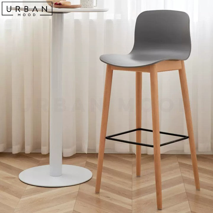 AXARA Scandinavian Bar Chair