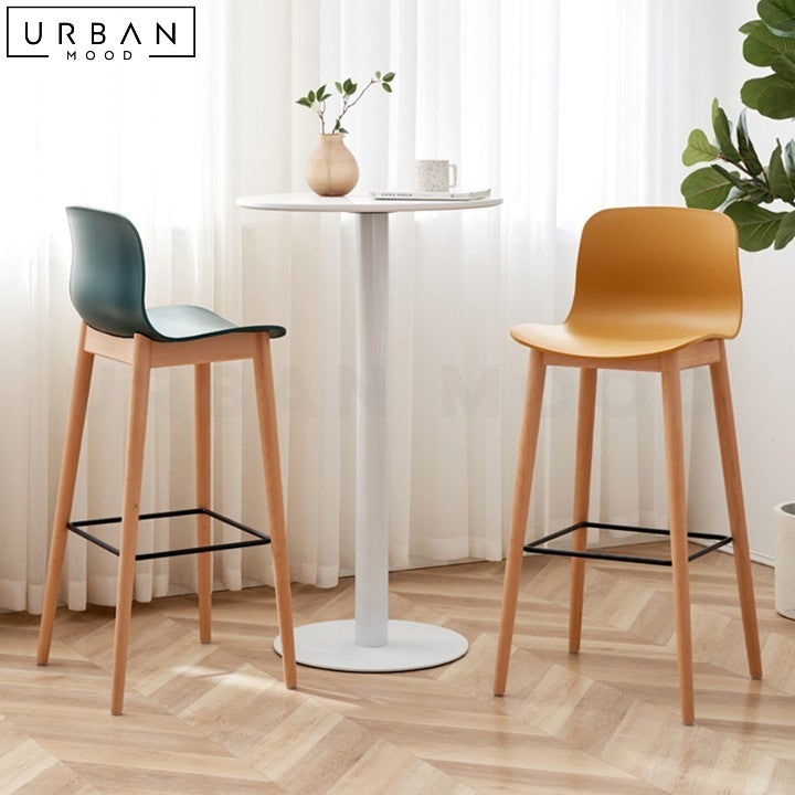 AXARA Scandinavian Bar Chair