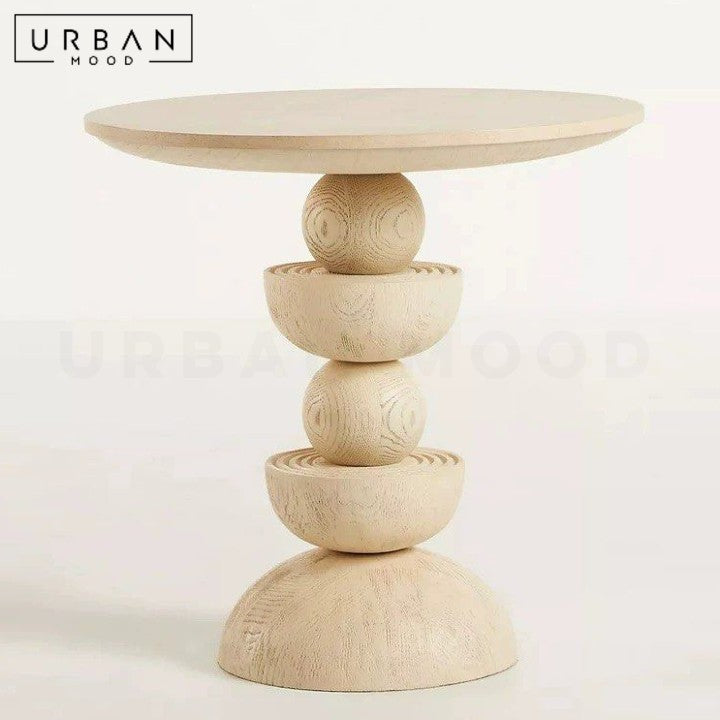 AYMAN Modern Solid Wood Side Table