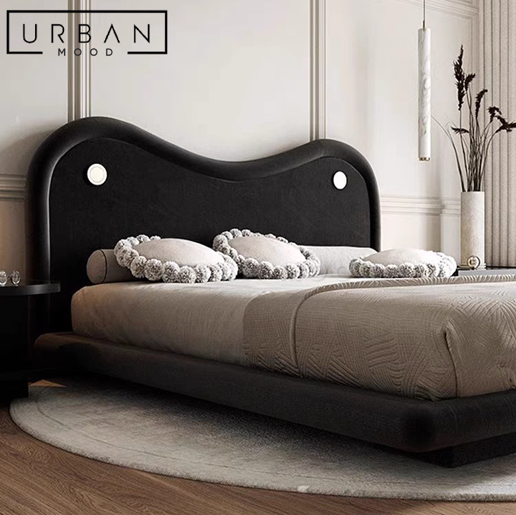 ABBY Modern Velvet Bedframe