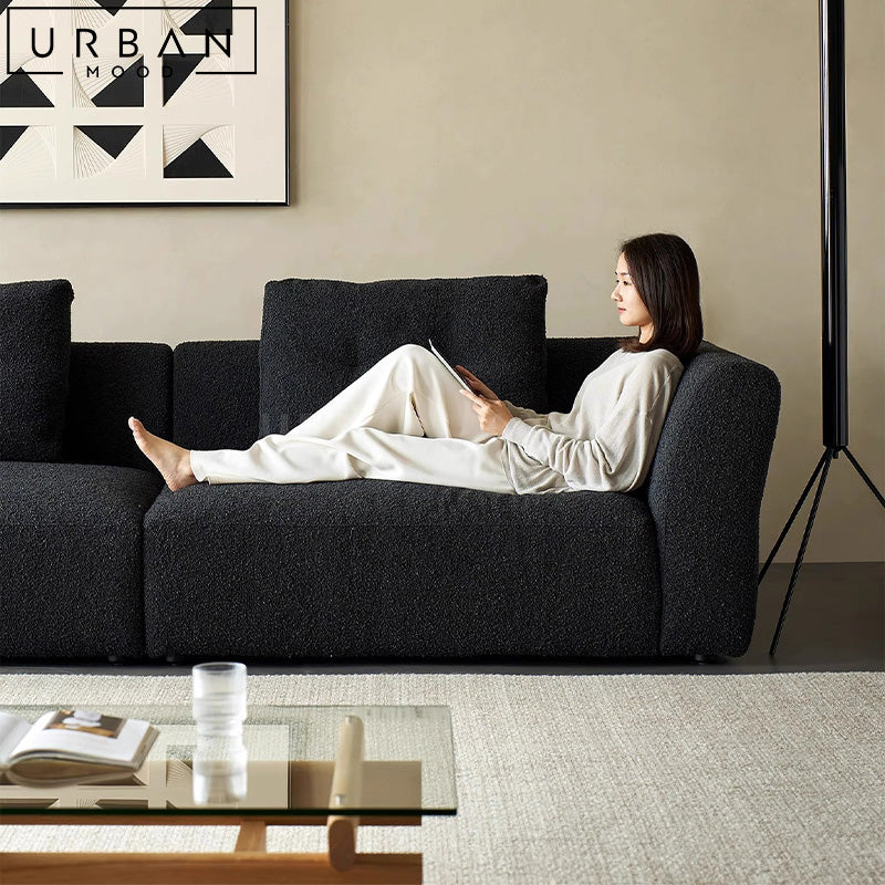 AlMD Modern Boucle Sofa