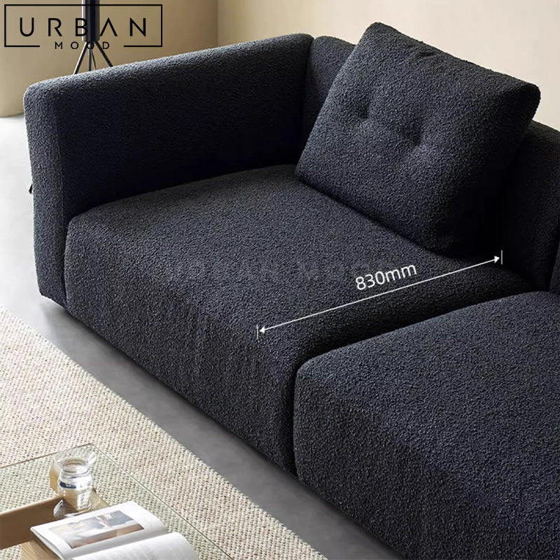 AlMD Modern Boucle Sofa