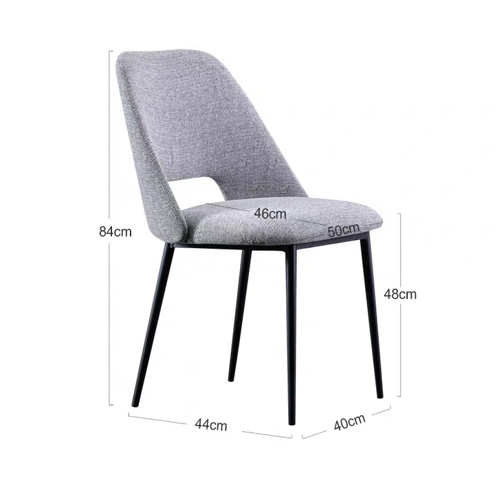 ANITA Modern Fabric Dining Chair