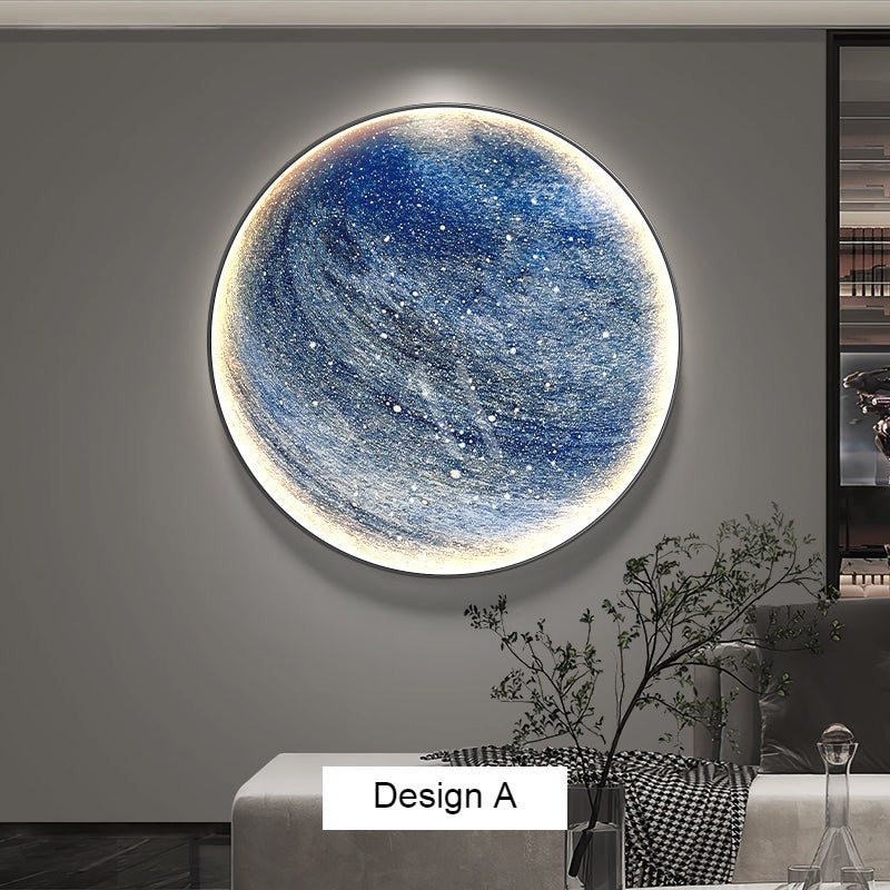 Treasures of the Ocean Modern LED Wall Art